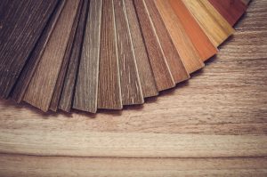 Hardwood floor sample boards
