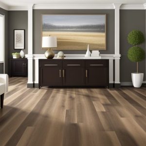 inside of a house with laminate flooring