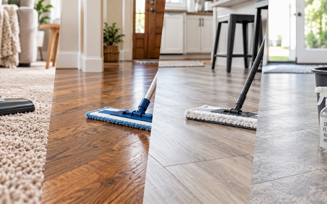 How to Clean Different Flooring Types the Right Way